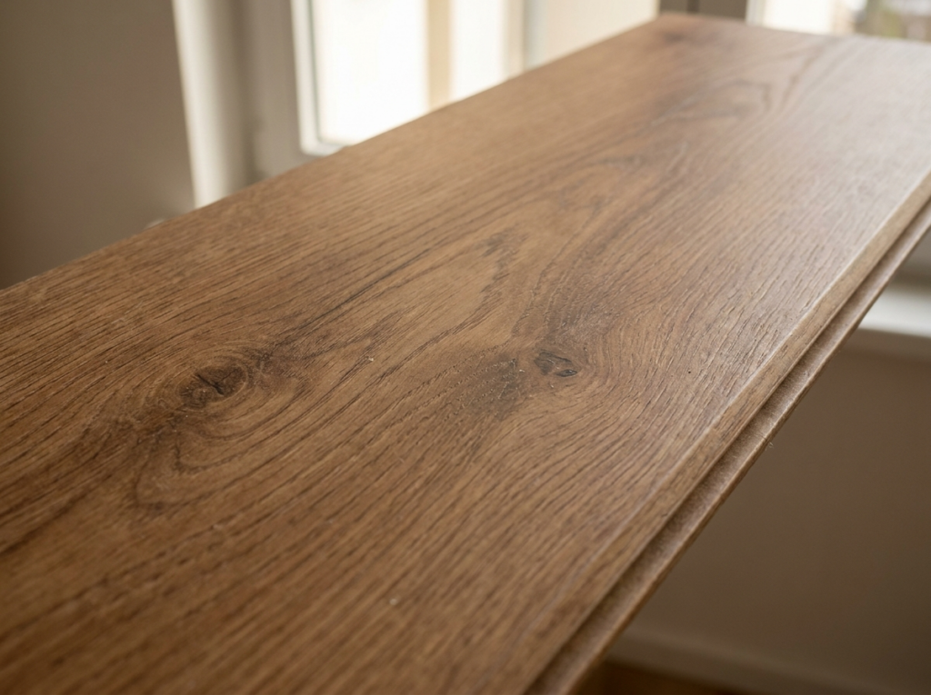 Laminat in Eichenoptik — Detail